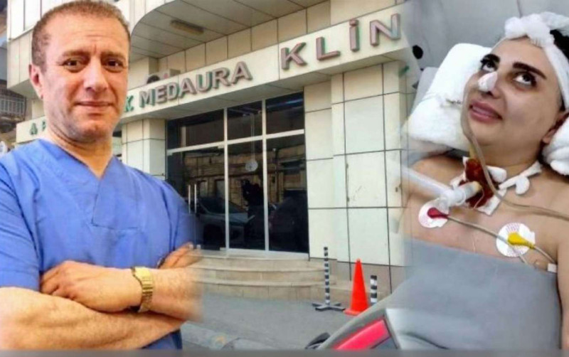 Komaya düşən şəmkirli qıza görə həkimlərə cinayət işi açılıb