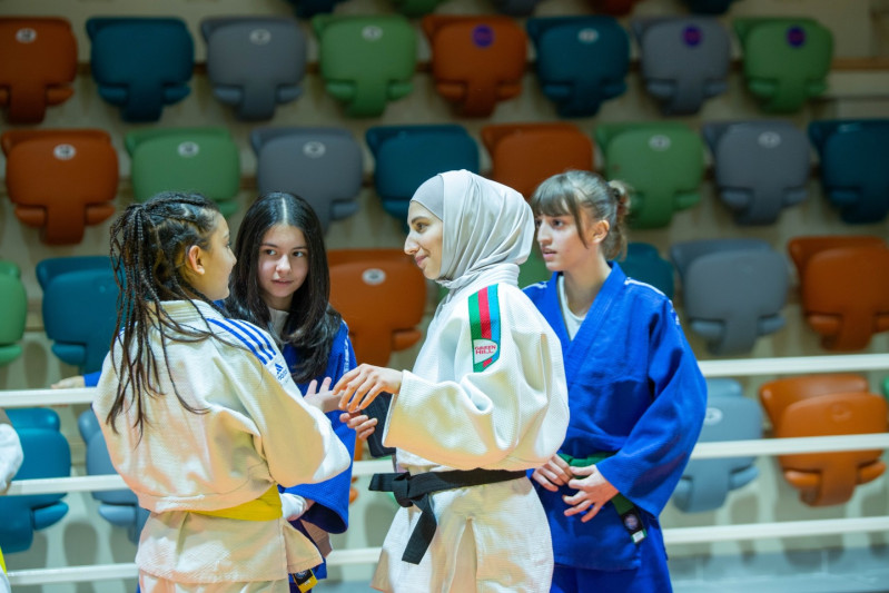 Gəncə İdman Sarayında yeni cüdo zalı açılıb