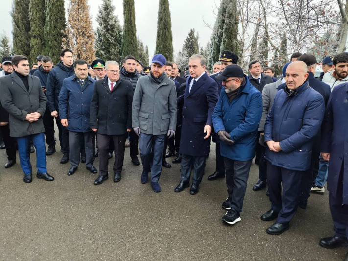 Gəncədə 20 Yanvar faciəsinin şəhidləri yad olunublar