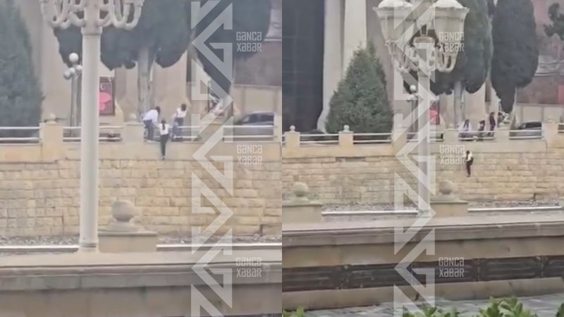 Gəncənin qızları qoçaq olurlar - Çantanın xilas edilməsi