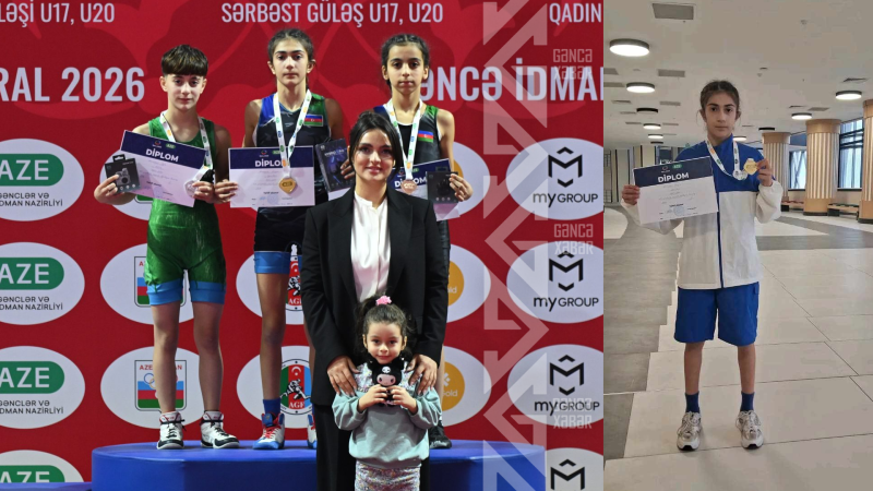 Gəncəli qızlar rəqiblərinə aman vermədilər