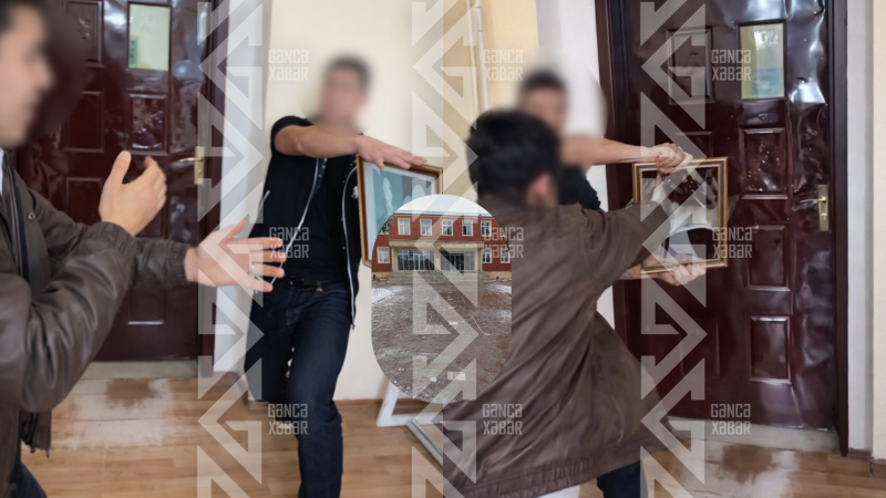 Gəncədə məktəbdə XAOS - İDDİA