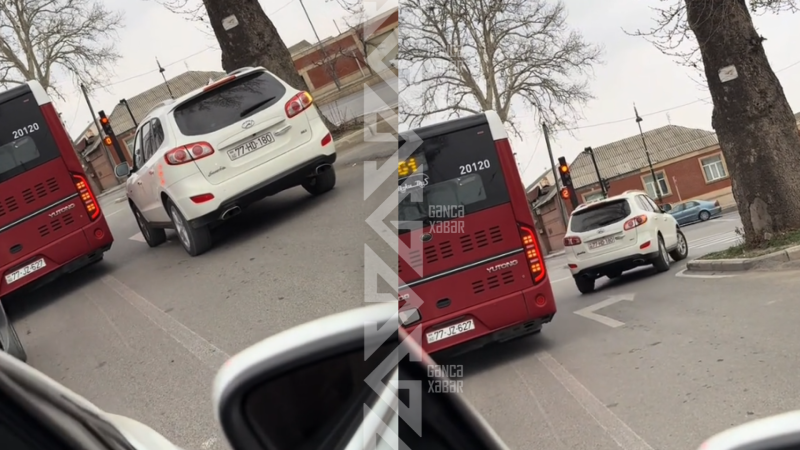 Sonra deyirlər, Gəncədə xanım sürücü yoxdur