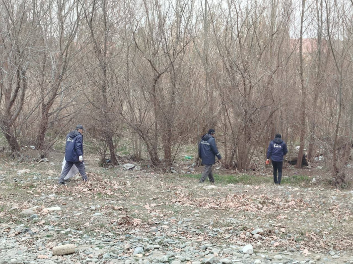 Gəncəçay təmizlənilib