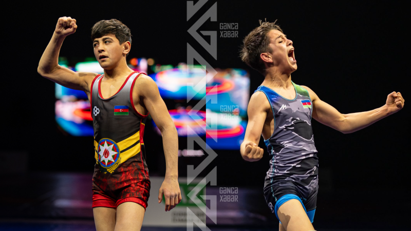 Gəncə güləşinin fəxrləri – Məhəmməd Kərimov, Elman İsmayılov