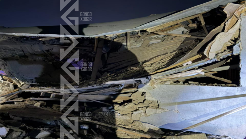 Evdə qaz partlayıb, 3 nəfər xəsarət alıb