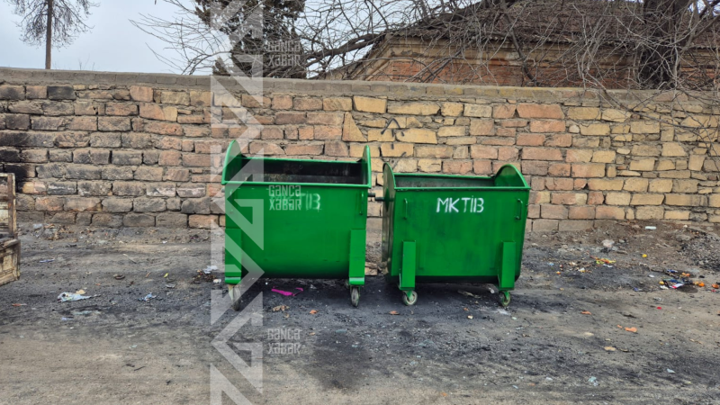 Gəncədə natəmizliyə yol açan problem aradan qaldırılıb