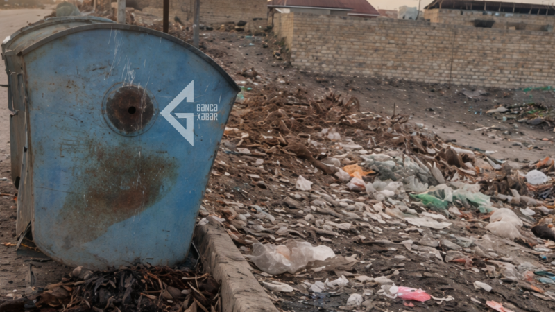 Məhsəti qəsəbəsində antisanitar vəziyyət yaranıb