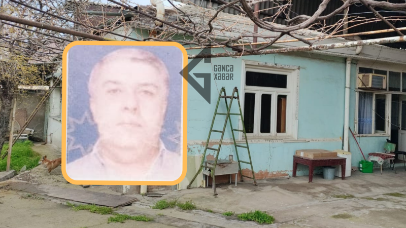 Gəncədə yanğında boğulan kişi yeriməkdə çətinlik çəkirmiş