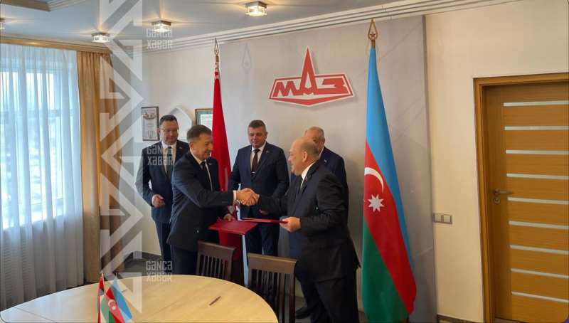 Minskdə Gəncə Avtomobil Zavodu ilə MAZ arasında saziş imzalandı