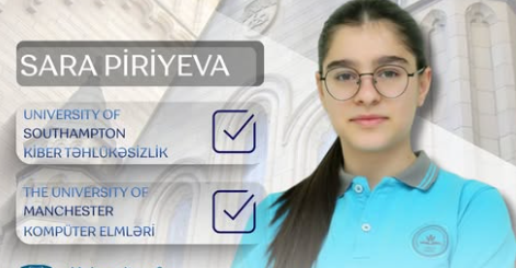 Məktəblimiz iki nüfuzlu universitetə qəbul alıb