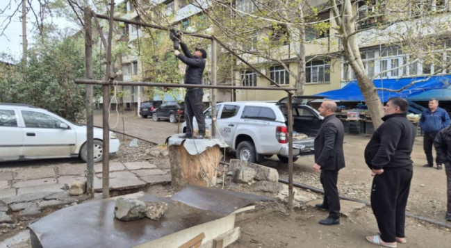 Gəncədə qanunsuz heyvan kəsimi və ət satışı ilə bağlı MONİTORİNQ