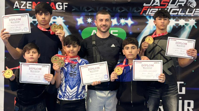 Gəncəli MMA döyüşçülərindən – 5 qızıl