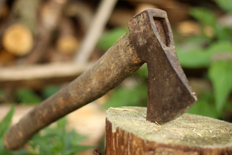 Gəncədə ər arvadını baltaladı