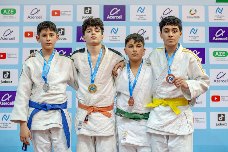 Gəncəli cüdoçu qızıl medal qazanıb