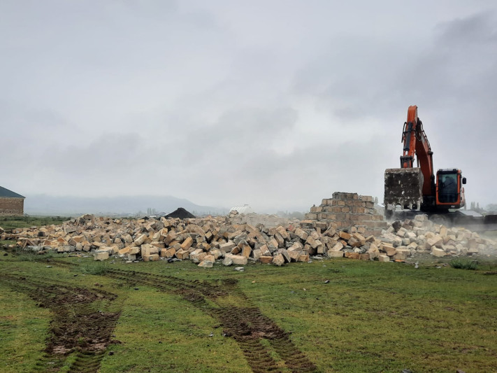 Göygöldə qanunsuz tikintinin qarşısı alınıb