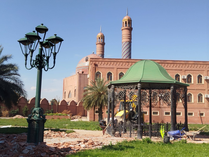 İmamzadə ziyarətgah kompleksi TƏMİR EDİLİR