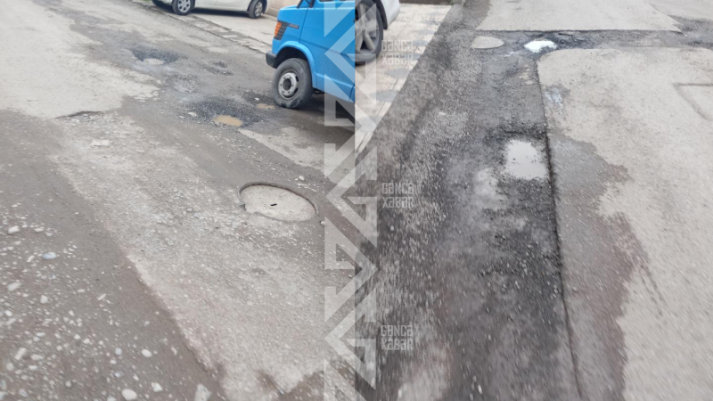 Gəncənin Təbriz küçəsində sürücülər üçün Survivor sınağı