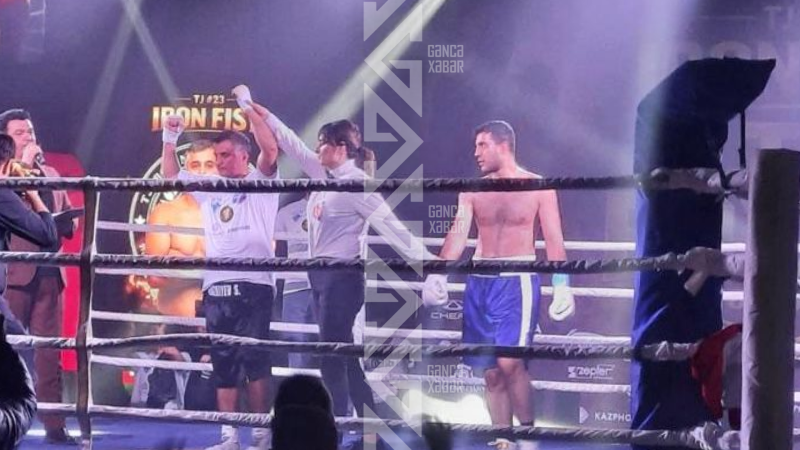 GƏNCƏLİ boksçu yenə qalib gəldi: 19-cu QƏLƏBƏ