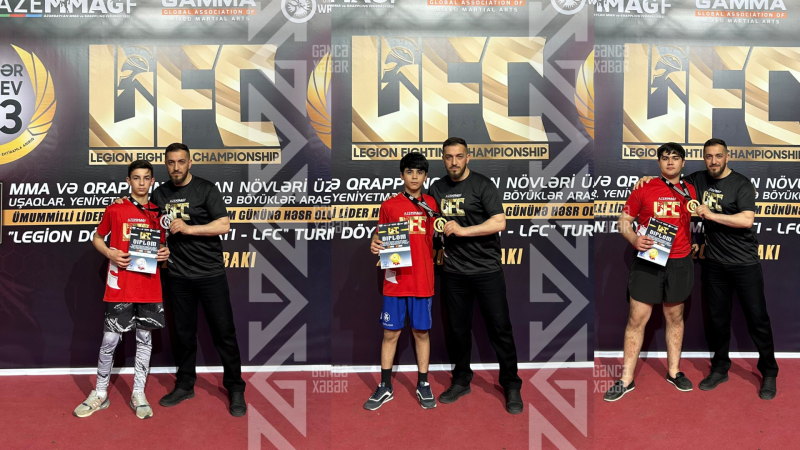 Gəncə idmançıları paytaxtdan medallarla döndülər