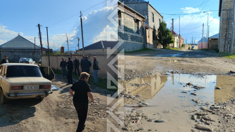 Gəncədə yolsuzluq və nəqliyyat problemi – ŞİKAYƏT