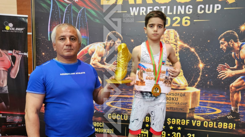 Gəncə şəhər 23 nömrəli məktəbin şagirdi QIZIL medal qazandı