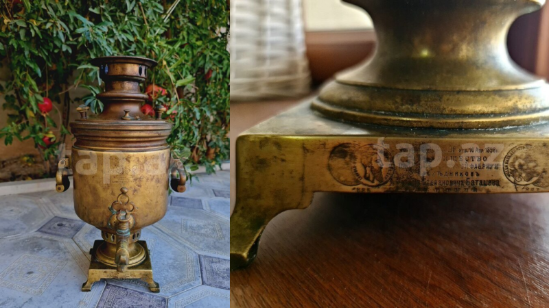 Gəncədə verilən hədiyyə SƏRVƏTƏ ÇEVRİLİB - 40 min manata SAMOVAR