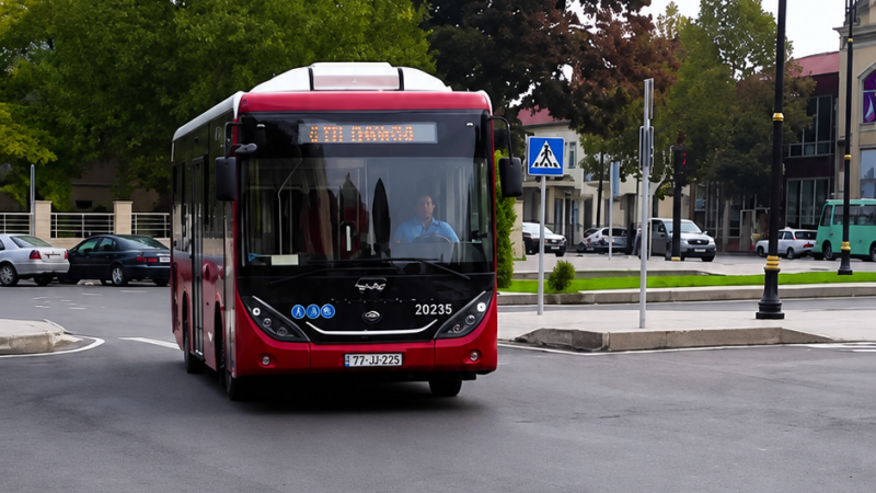 Gəncədə üç aya 25,8 milyon sərnişin daşınıb