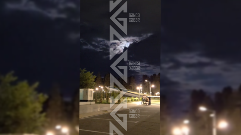 Gəncə Memorial Kompleksinin ərazisi yenidən işıqlandırıldı