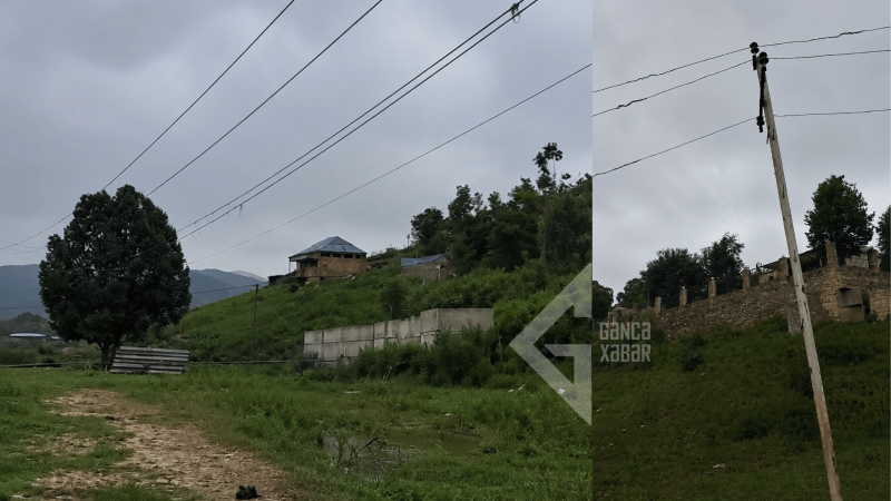Alçaqdan keçən elektrik xətləri təhlükə yaradır