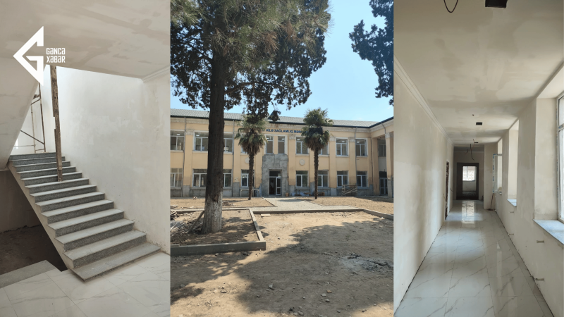 Gəncədə bu xəstəxana 1,1 milyon manata təmir olunur