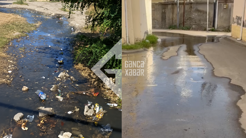 Gəncədə kommunal problemlər sakinləri TƏNGƏ GƏTİRİB