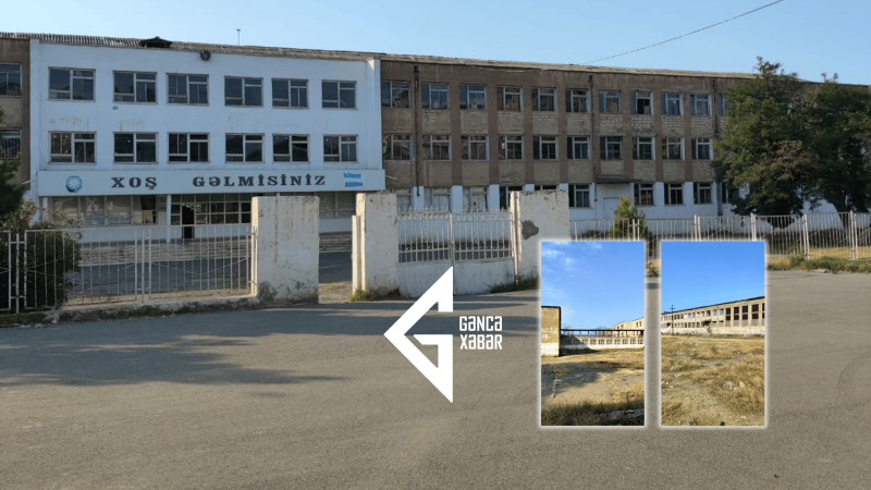 Gəncədə bu məktəbin şagirdləri köçəri həyatı yaşayırlar