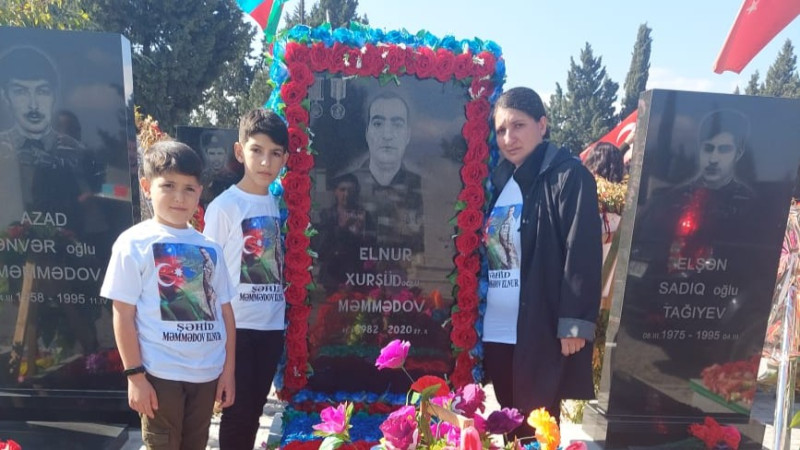 Gəncəli şəhidin oğlu hərbçi olmaq yolunu seçdi