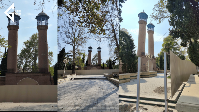 Gəncənin tarixi ibadət ocağı təmir edilir - 1,6 milyon manat