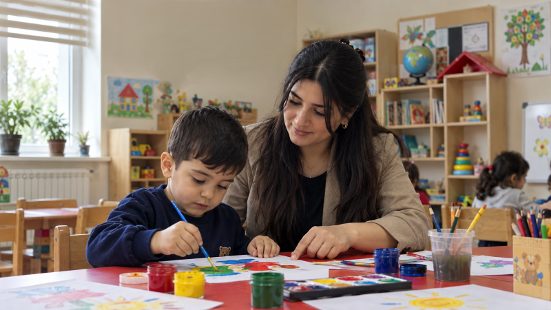 Gəncədə uşaqlar üçün pulsuz məktəbəqədər təhsil imkanı