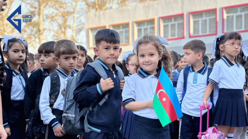 Gəncə və ətraf rayonlarda 86 mindən çox şagird yeni dərs ilinə başlayıb