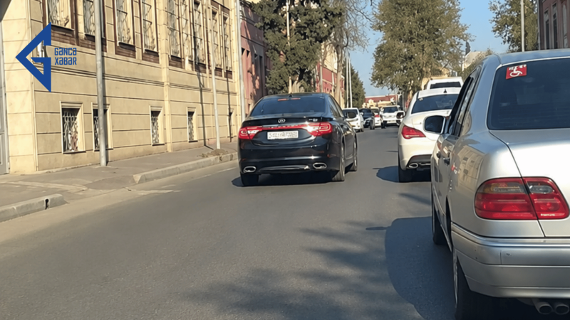 Gəncədə paradoks: işıqfor TIXAC YARADIR