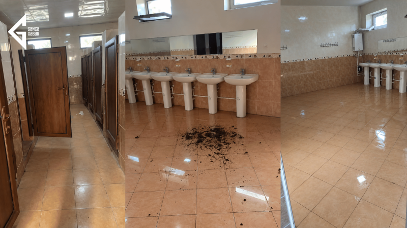 İmamzadənin sanitar qovşağı istifadəyə YARARSIZDIR