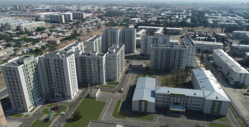 Gəncədə yeni evlərin tikintisi bir ildə 44 dəfədən çox artıb