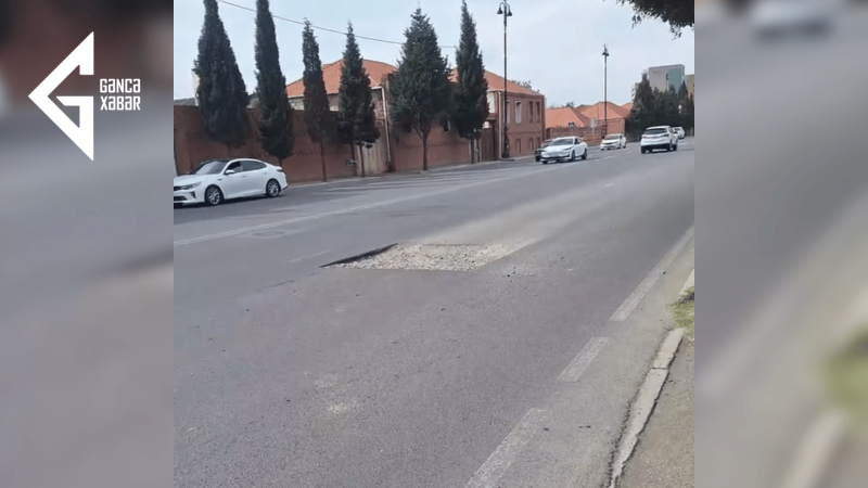 Gəncəsayağı TƏMİR: yolu qazıb getdilər