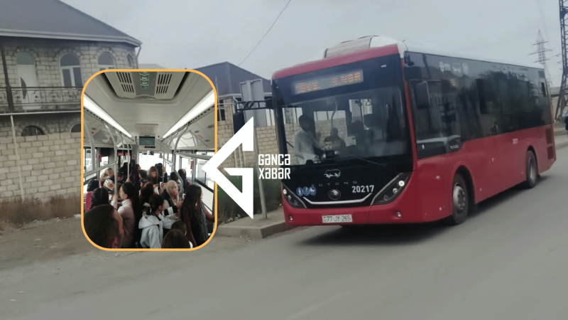 Gəncəlilər 18 nömrəli avtobus xəttindən NARAZIDIR