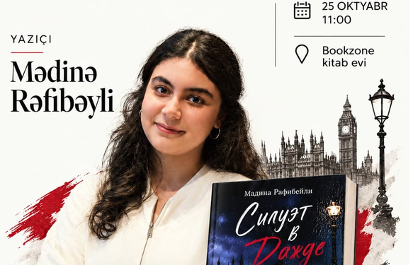Gəncəli məktəbli Mədinə Rəfibəylinin ilk romanı işıq üzü görüb