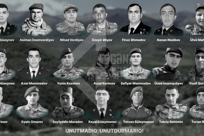 Erməni təxribatı nəticəsində şəhid olan hərbçilərimizin üçüncü ildönümüdür