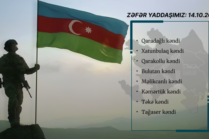14 oktyabr 2020-ci il: Vətən müharibəsinin 18-ci günü