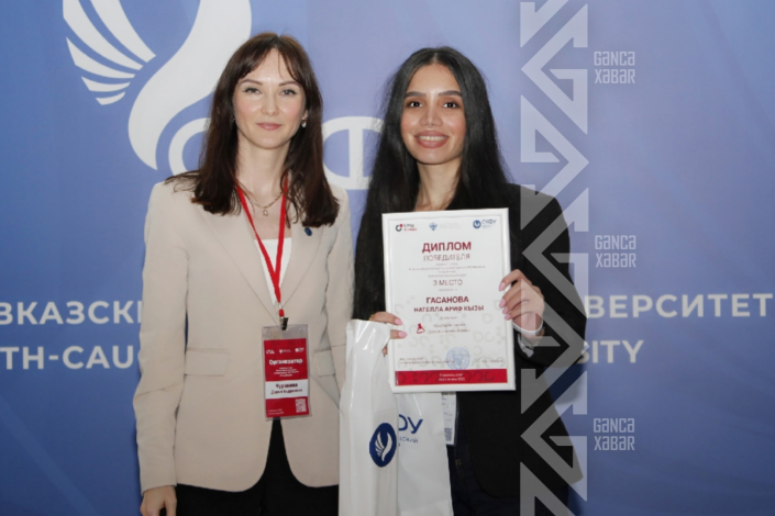 Gəncəli gözəl zehni ilə Rusiyada parladı