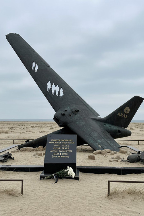 Qəzaya uğrayan təyyarəmizə Qazaxıstanda abidə ucaldılacaq