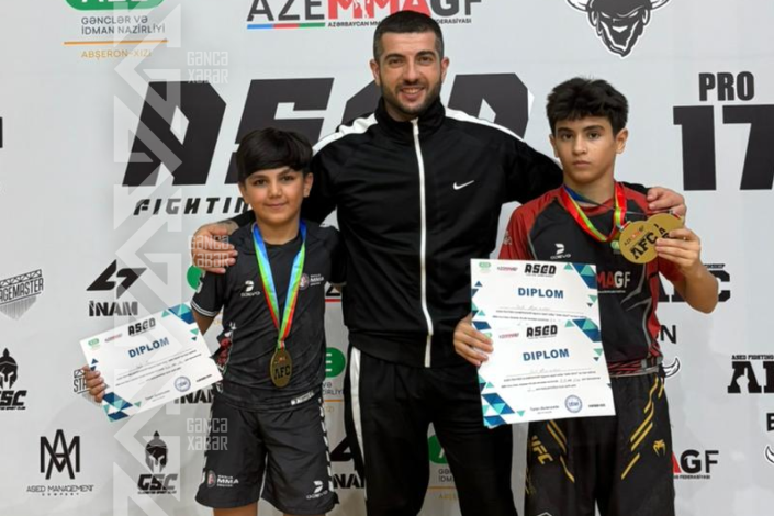 Gəncəli idmançılar Sumqayıtdakı turnirdə ikiqat qələbə qazanıblar