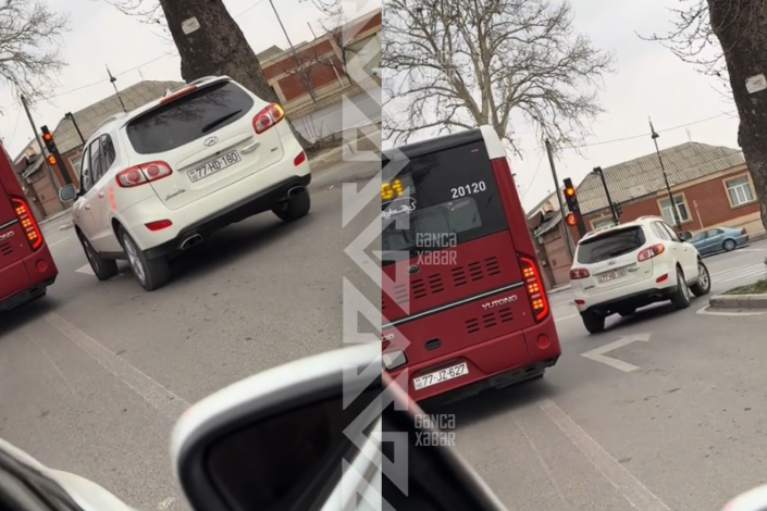 Sonra deyirlər, Gəncədə xanım sürücü yoxdur