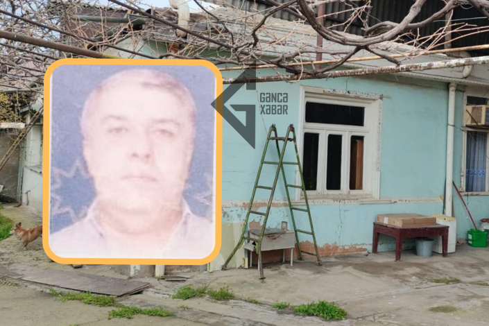 Gəncədə yanğında boğulan kişi yeriməkdə çətinlik çəkirmiş